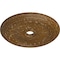Ekena Millwork Viceroy Medallion (Canopies up to 4 7/8"), 35 1/8"OD x 4 7/8"ID x 2 1/2"P, Smokey Topaz Crackle CM35VISTC - alternate 2